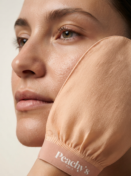 Le Gant exfoliant en Soie de Mûrier — Précommande, expédition le 3 Août